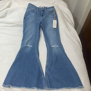 Shyanne Light Blue Flare Jeans